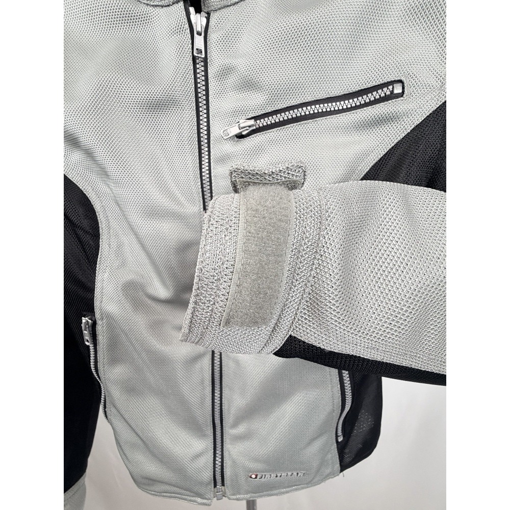 FirstGear Hypertex Armored Motorcycle Jacket Womens XL Mesh Zip Out Liner - Picture 7 of 16